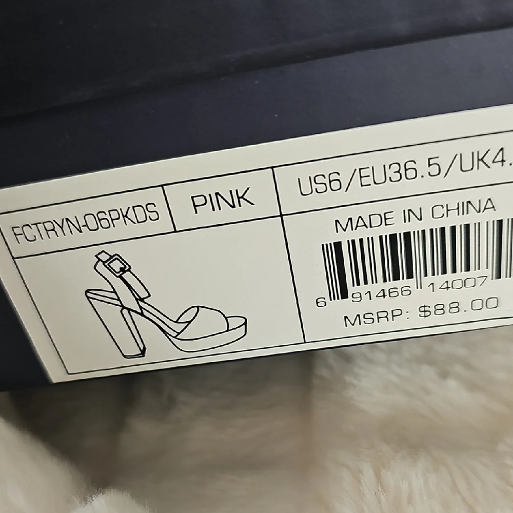 French Connection Pink Platform Heels